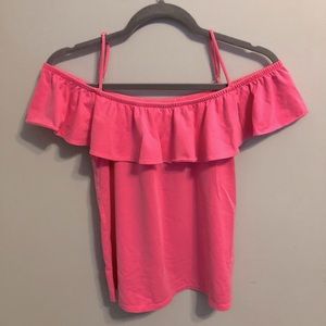 🍭Lilly Pulitzer off-the-shoulder top🍭